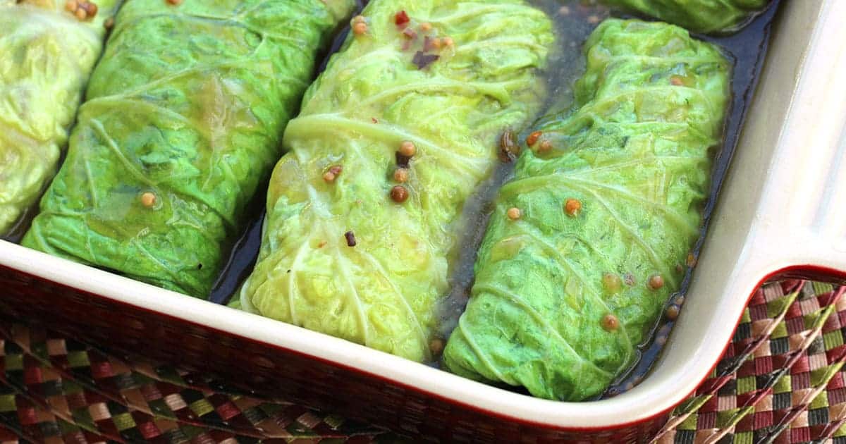 Corned Beef and Cabbage Rolls Diabetes Strong