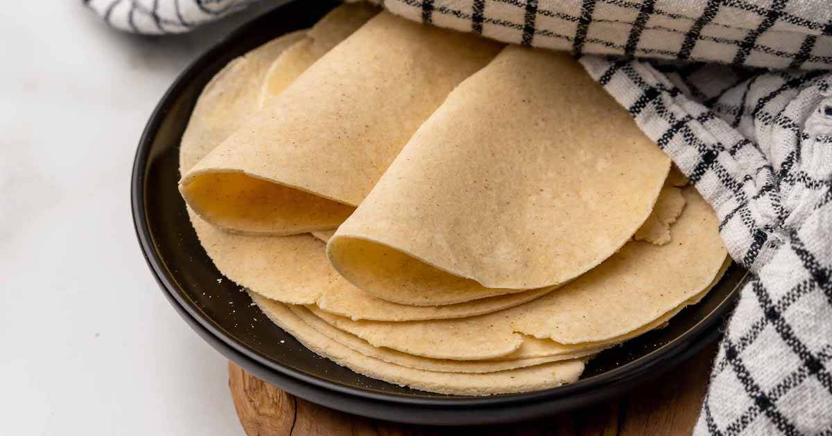 Homemade Corn Tortillas (Only 3 Ingredients) Diabetes Strong