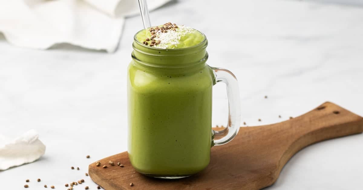 LowCarb Green Smoothie Diabetes Strong