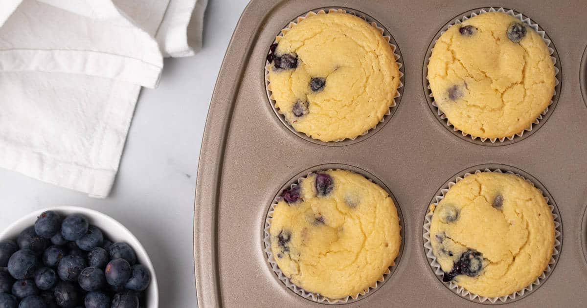 Blueberry Muffins with Coconut Oil Diabetes Strong