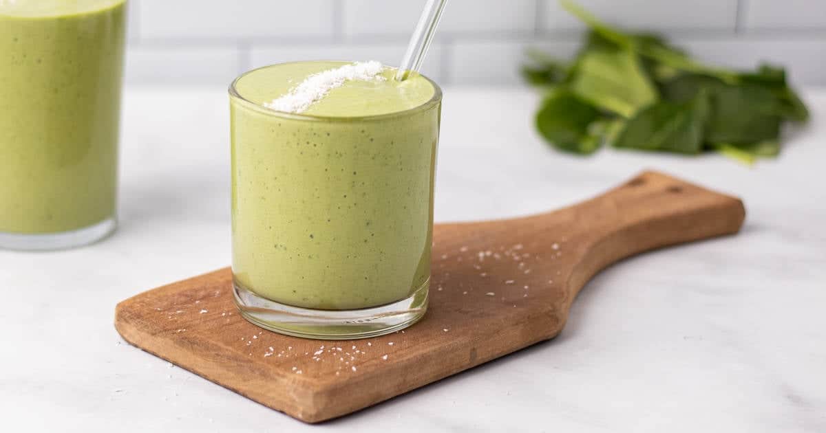 Spinach Smoothie (LowCarb & GlutenFree) Diabetes Strong