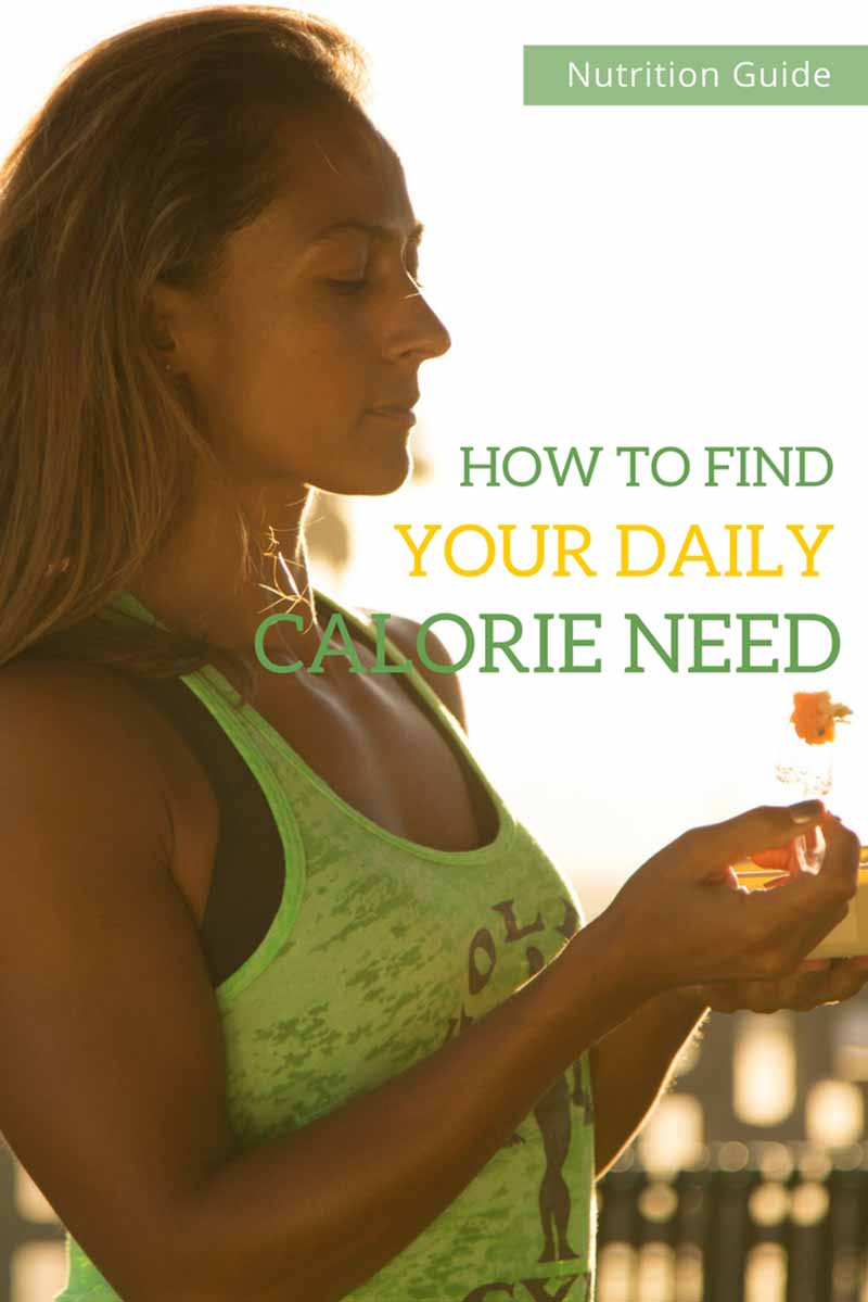 How to find your daily calorie need