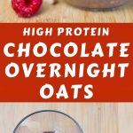 This is a delicious overnight oats recipe! High Protein Overnight Oats with Almond Milk is high in protein, sugar-free, and full of flavor. #overnightoatsrecipe