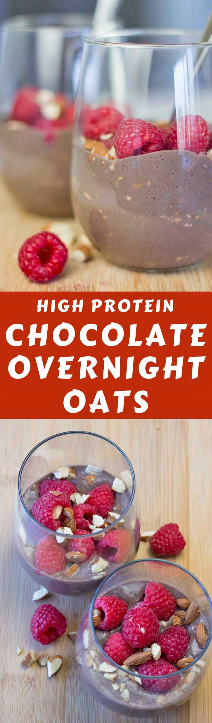 High Protein Chocolate Overnight Oats with Almond Milk Diabetes Strong