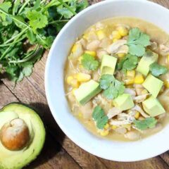 Slow Cooker White Chicken Chili - The day we made this chili was the best day of the week. It’s hearty, zippy and feel-good, but healthy at the same time. And it’s bursting at the seams with comforting flavor.