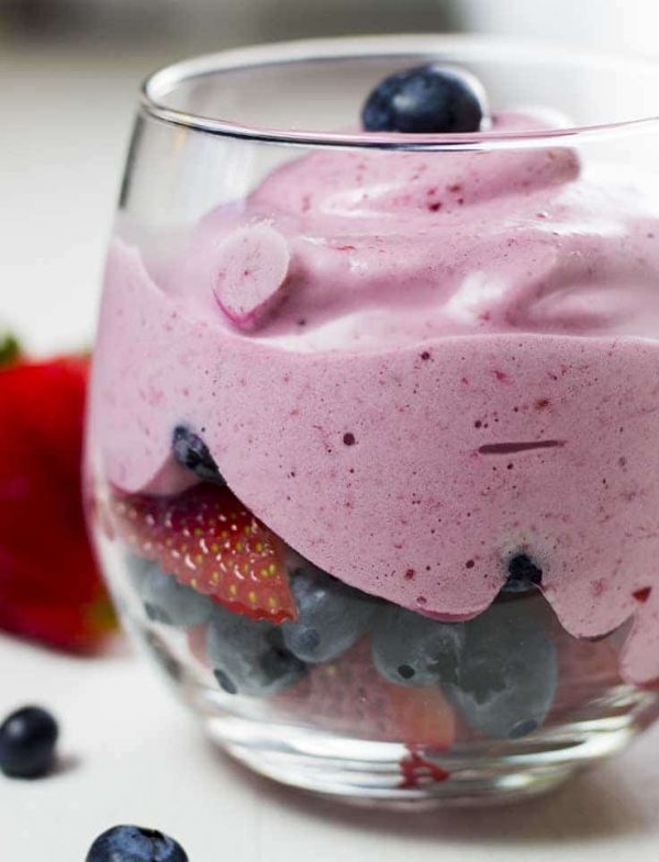 HighProtein Raspberry & Banana Mousse Diabetes Strong