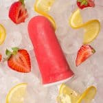 Sugar Free Strawberry Lemonade Popsicles – Nothing is better at fighting the summer heat than these deliciously cool, sugar free, low-carb, healthy popsicles