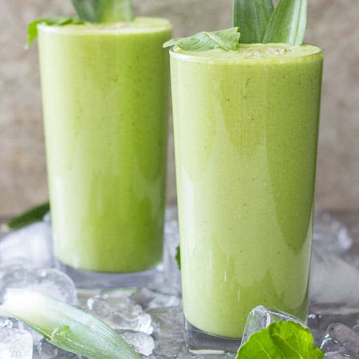 Pineapple Kale Smoothie - Diabetes Strong