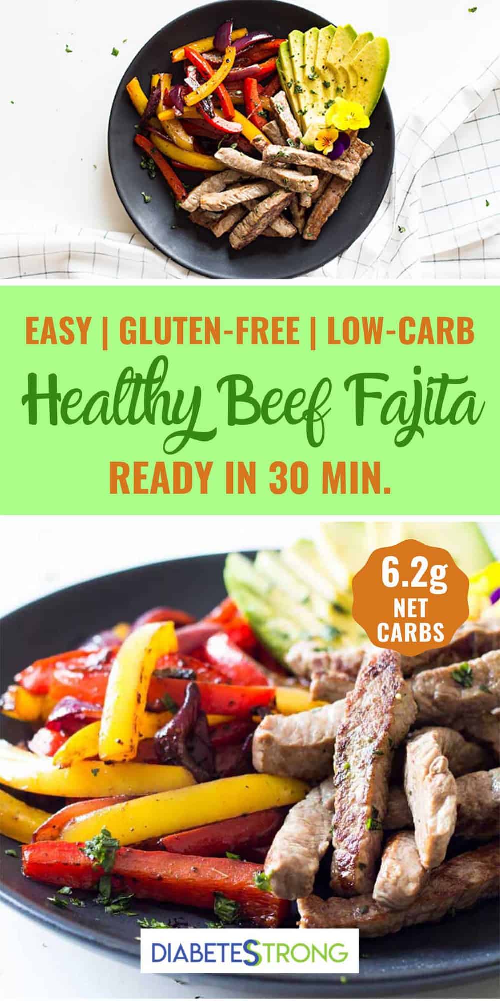 Healthy & Easy Beef Fajitas You Can Make in 15 Minutes Diabetes Strong