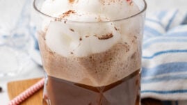 Low-Carb Chocolate Coffee Protein Shake