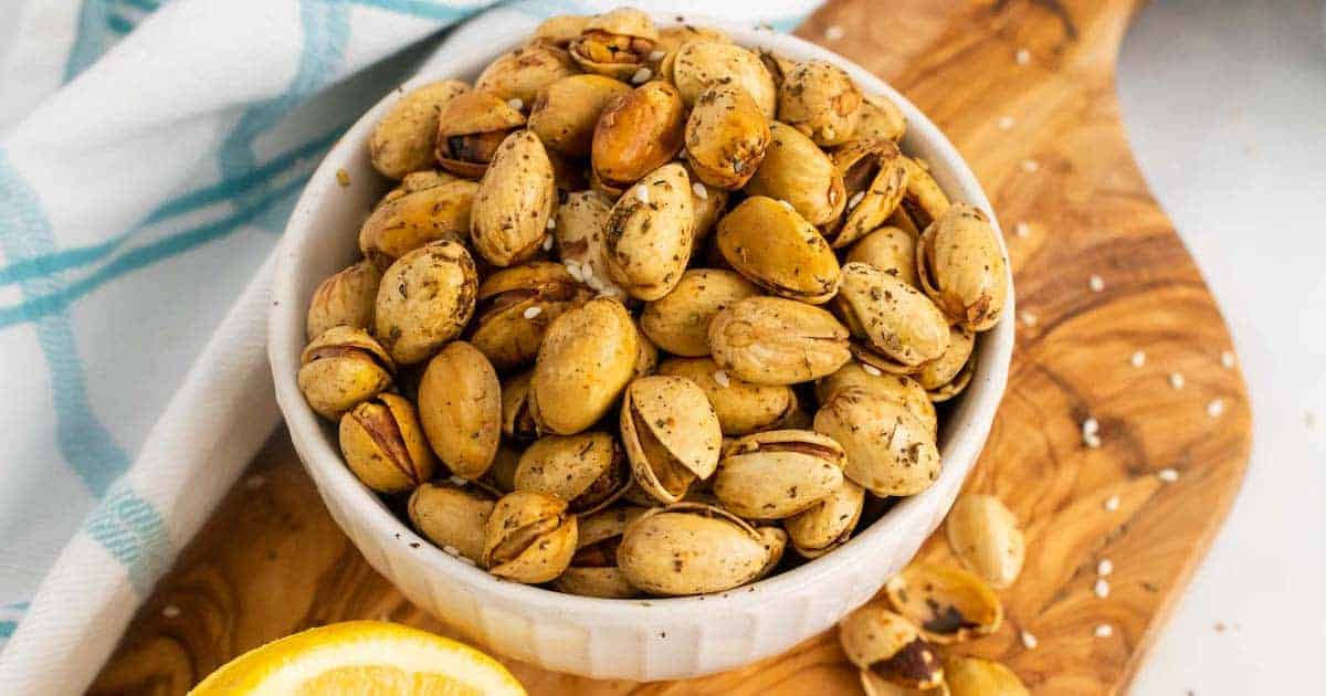 Roasted Spiced Pistachios Diabetes Strong