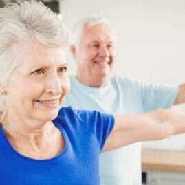Exercise for elderly or people with reduced mobility