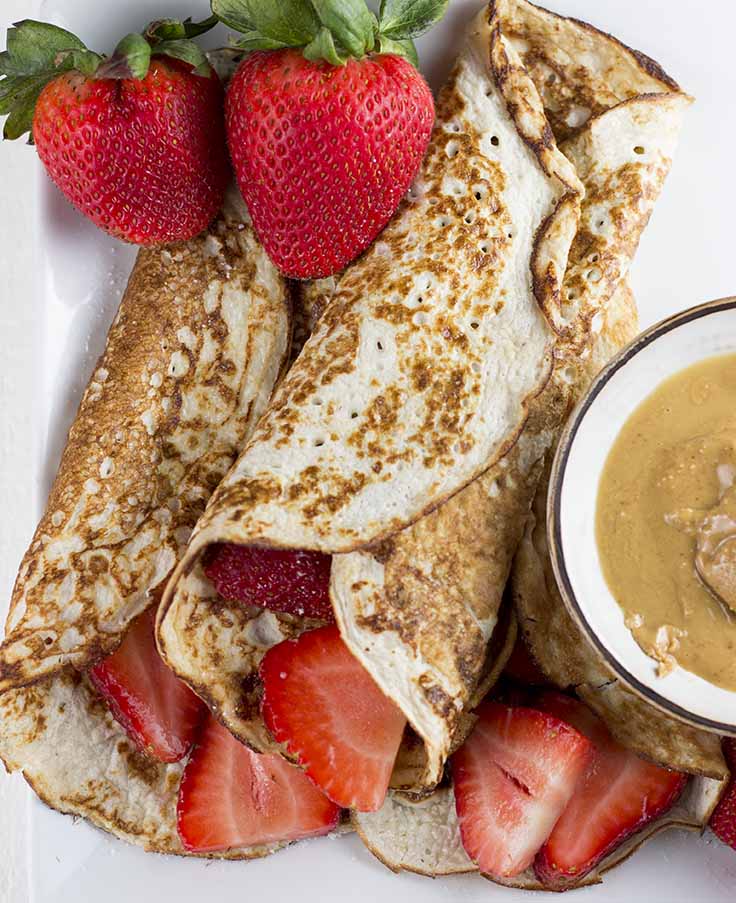 Low-Carb Cottage Cheese Pancakes