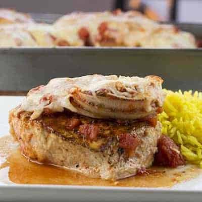 Baked Boneless Pork Chops in Tomato Sauce-image