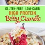 Protein berry crumble
