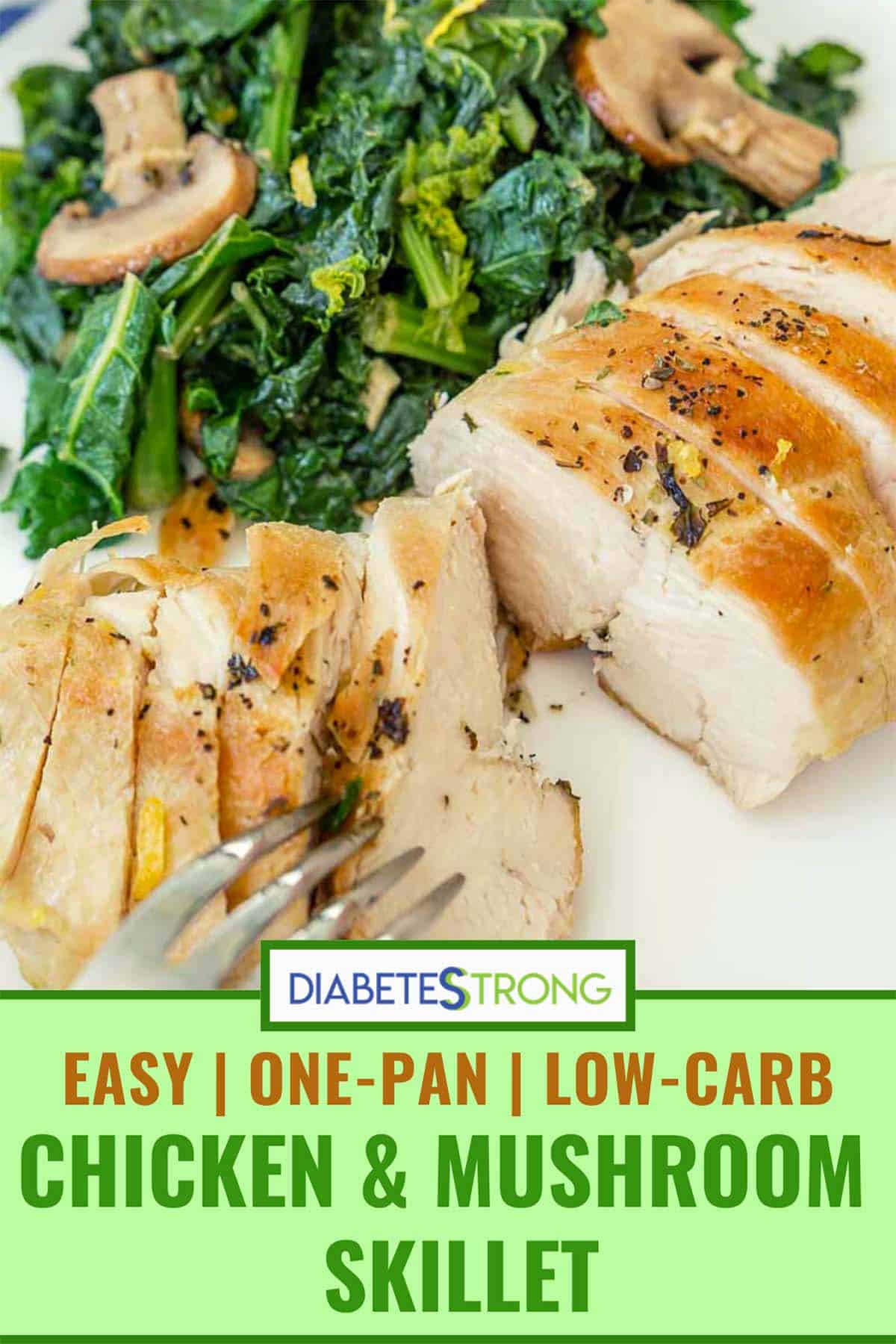 Healthy Chicken and Mushroom Skillet - Diabetes Strong