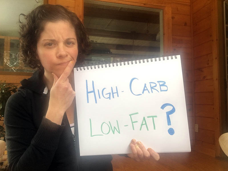 My experiment with a high-carb low-fat diet