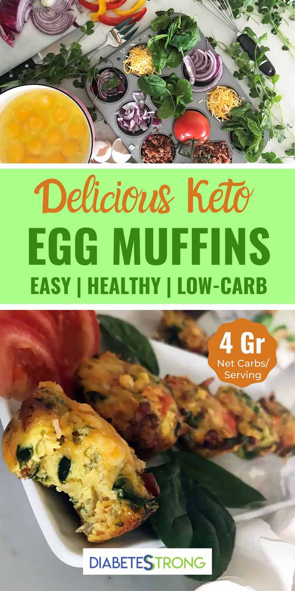Keto Egg Muffins - Diabetes Strong