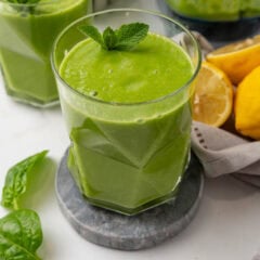 Avocado Smoothie with Leafy Greens