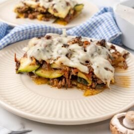 Low-Carb Zucchini Lasagna