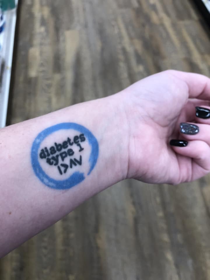 I am more than my highs and lows diabetes tattoo