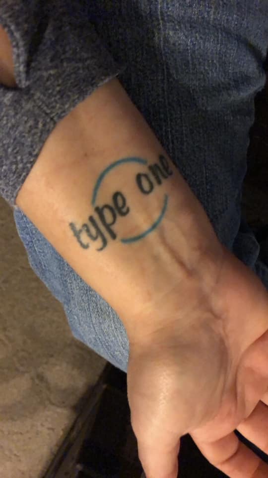 Type 1 Diabetes Tattoo