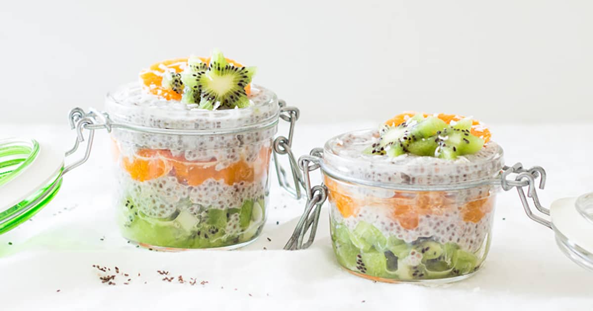 Healthy Coconut Chia Pudding (No Sugar Added) - Diabetes Strong