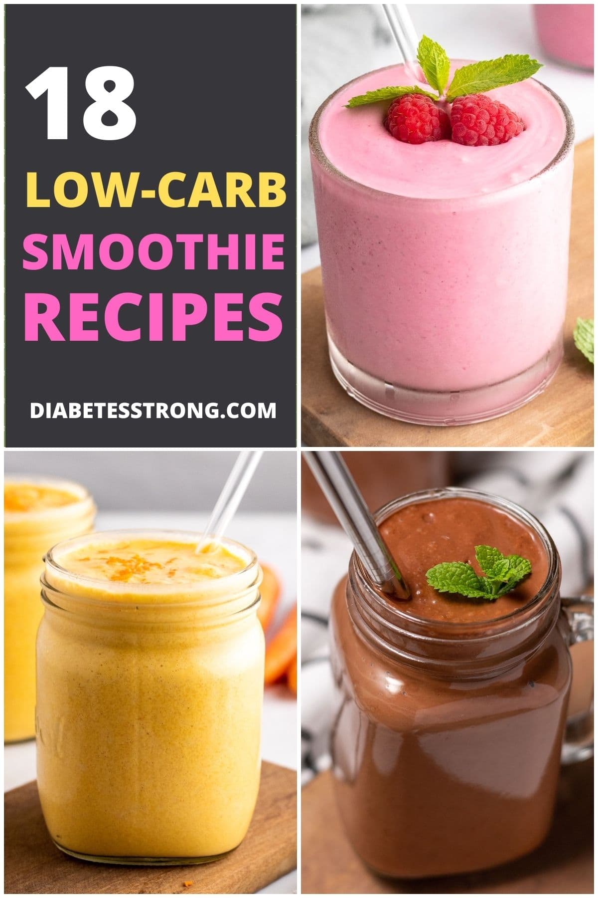 18 Low-Carb Smoothies for Diabetics - Diabetes Strong