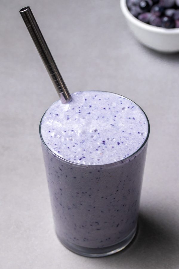 Vegan Blueberry Smoothie (LowCarb, HighProtein) Diabetes Strong