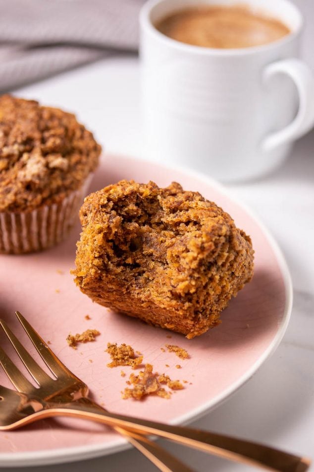 Healthy Carrot Cake Muffins (LowCarb, Vegan, GlutenFree) Diabetes