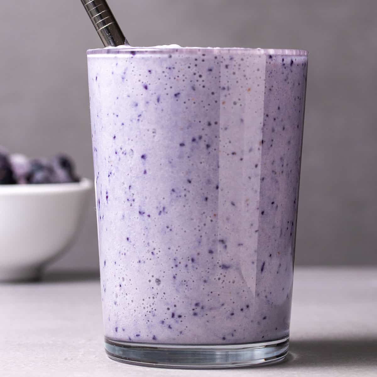 Vegan Blueberry Smoothie Low Carb High Protein Diabetes Strong