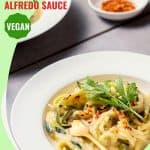 Vegan cauliflower Alfredo sauce