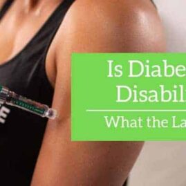 Is diabetes a disability: What the law says