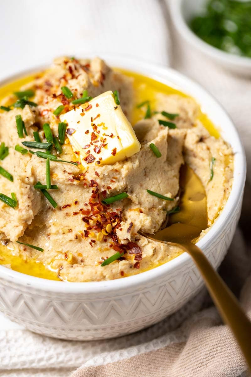 Low-Carb Roasted Cauliflower Mash