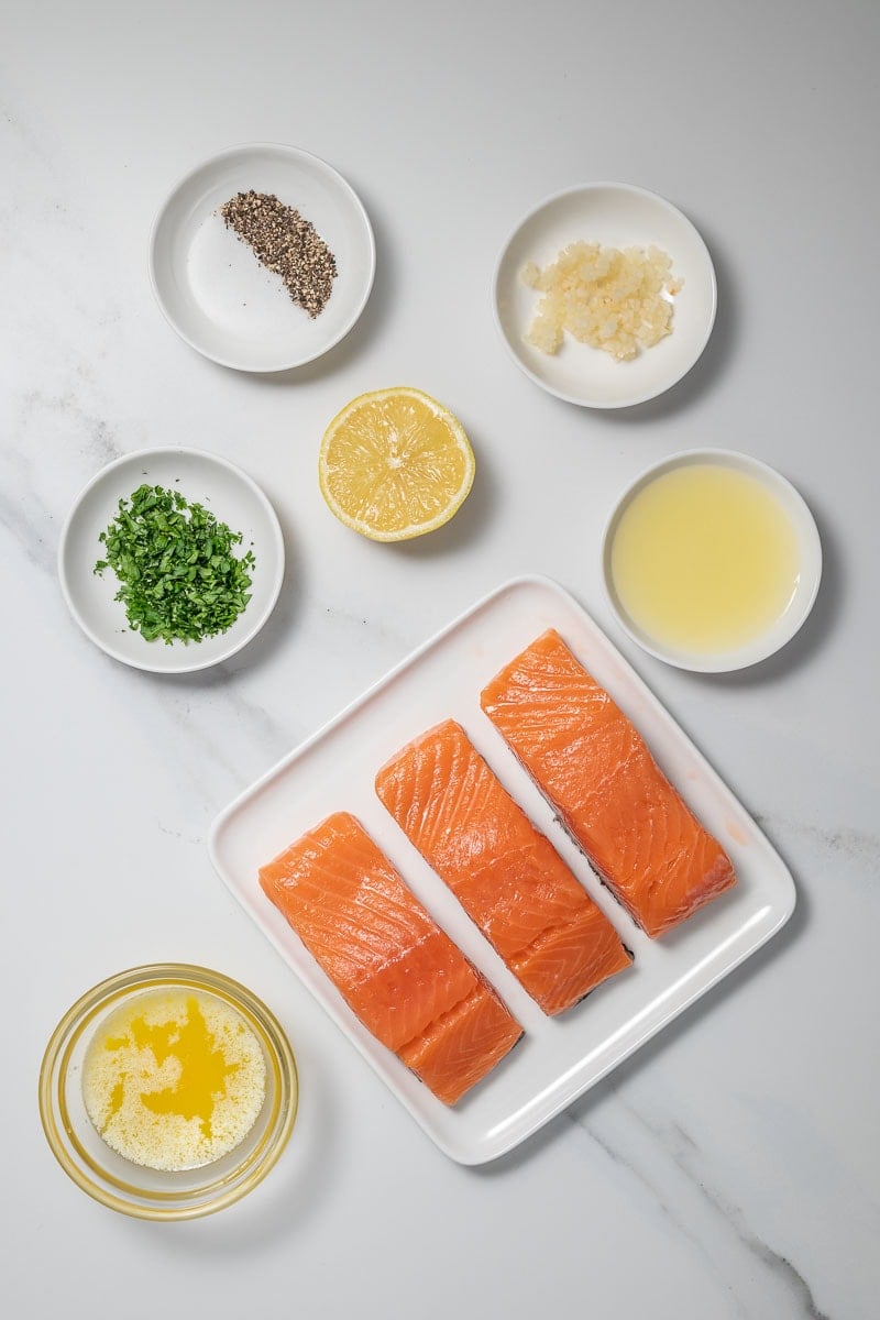 Easy Baked Salmon with Lemon-Garlic Butter | Diabetes Strong