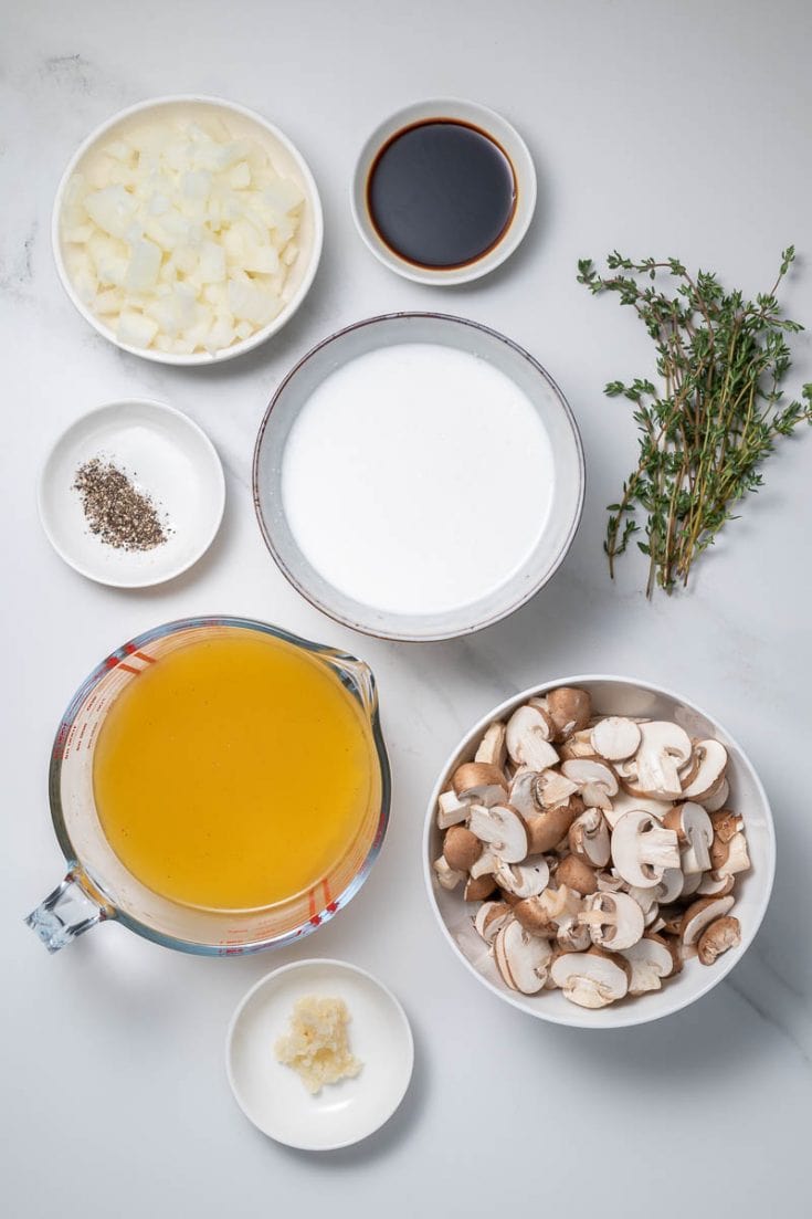 Vegan Mushroom Soup - Diabetes Strong