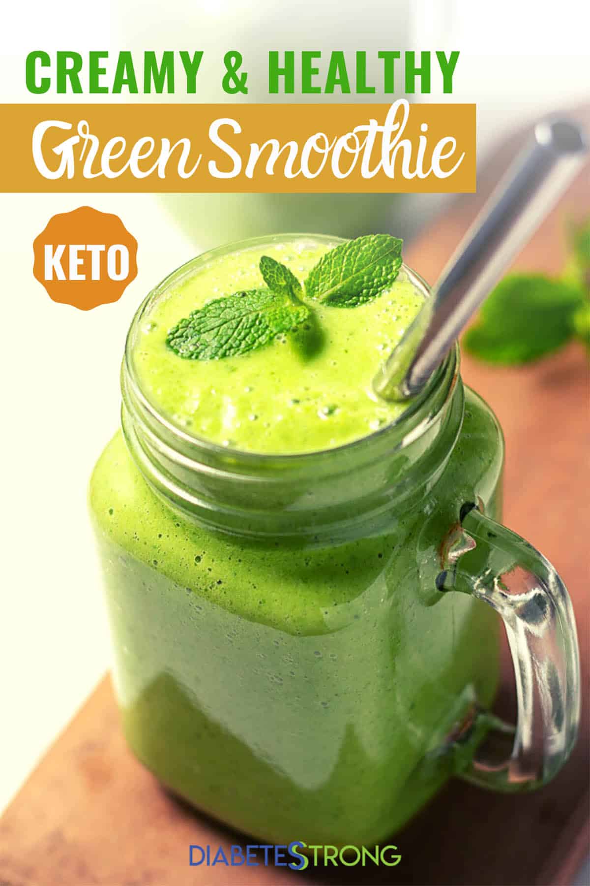 Easy Green Keto Smoothie Diabetes Strong