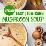 Vegan mushroom soup