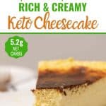 Low-carb cheesecake