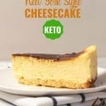 Low-carb cheesecake