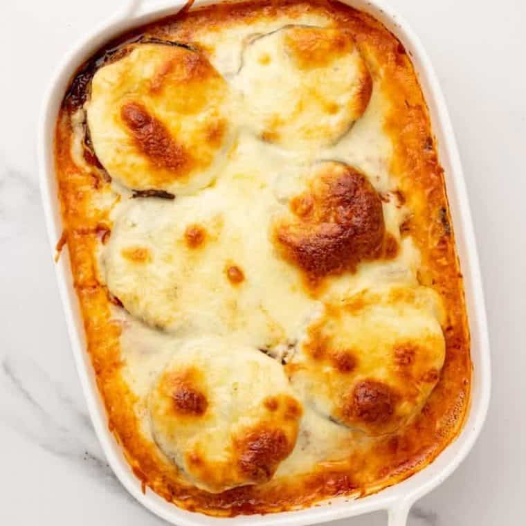 Low Carb Eggplant Parmesan - Diabetes Strong Easy