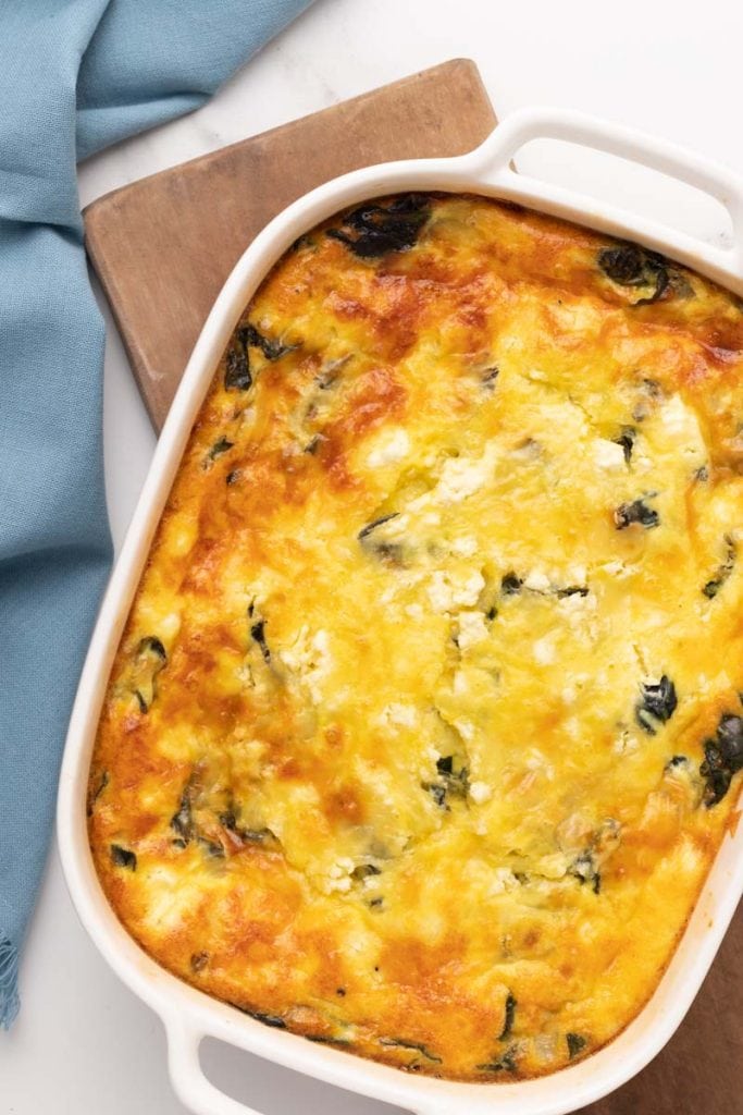 Easy Keto Egg Bake Diabetes Strong