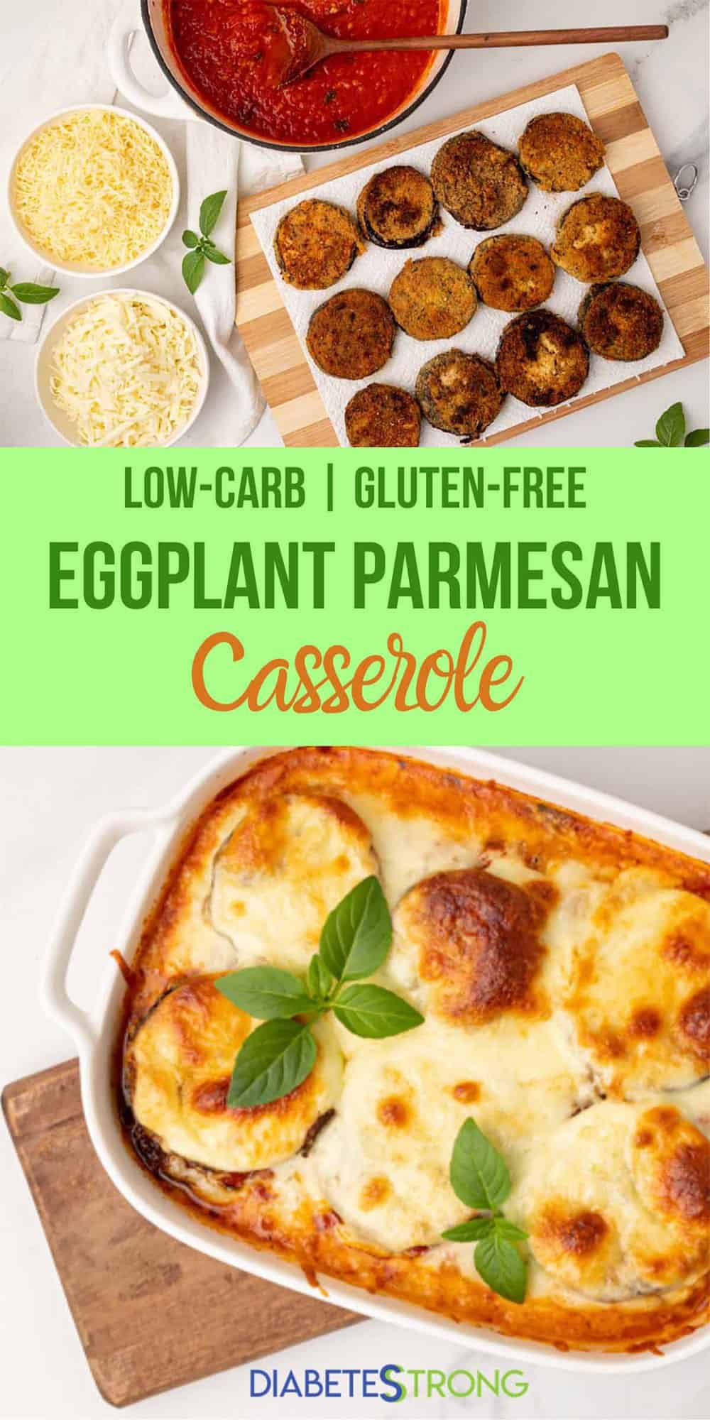 Low Carb Eggplant Parmesan Diabetes Strong Easy