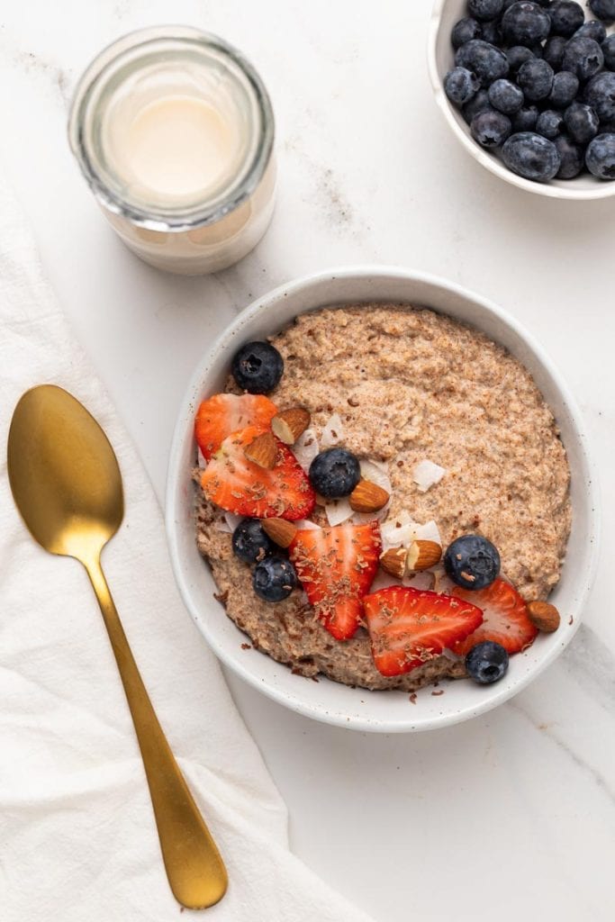 Easy Low-Carb “Oatmeal” (Ready in 15 Minutes) - Diabetes Strong