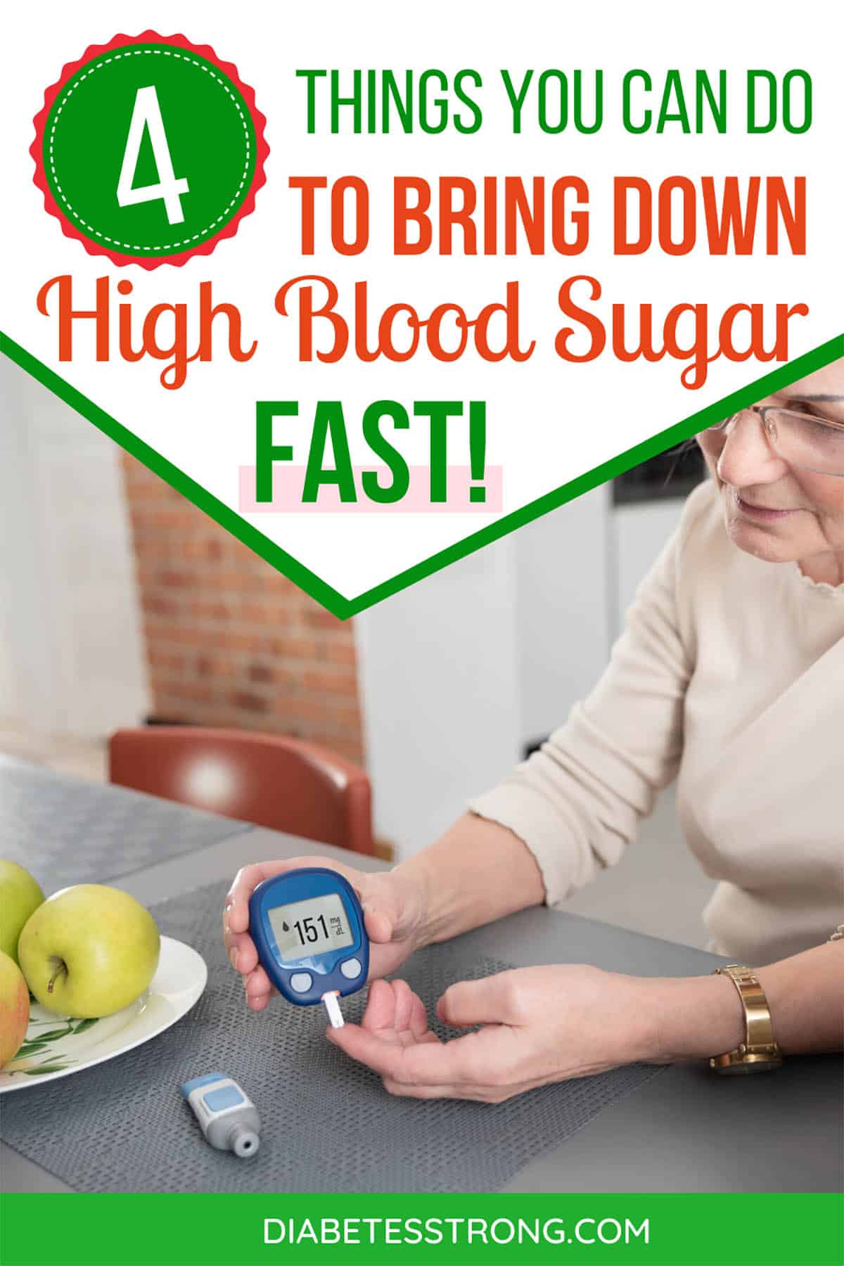 How to Bring High Blood Sugar Down Fast | Diabetes Strong
