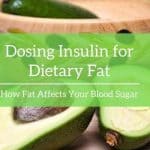 Dosing Insulin for Dietary Fat: How Fat Affects Your Blood Sugar