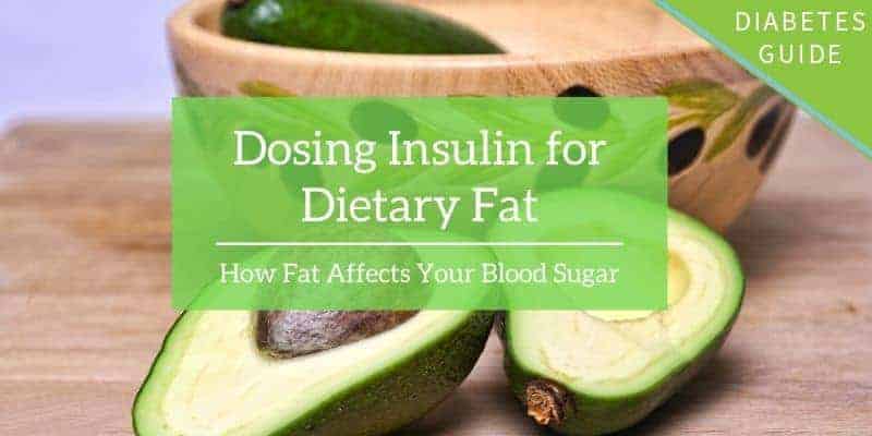 Dosing Insulin for Dietary Fats: How Fats Impacts Your Blood Sugar