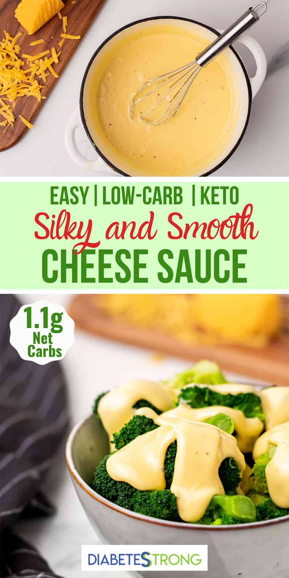 Low Carb Cheese Sauce - Diabetes Strong