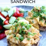 Curried chicken and egg salad