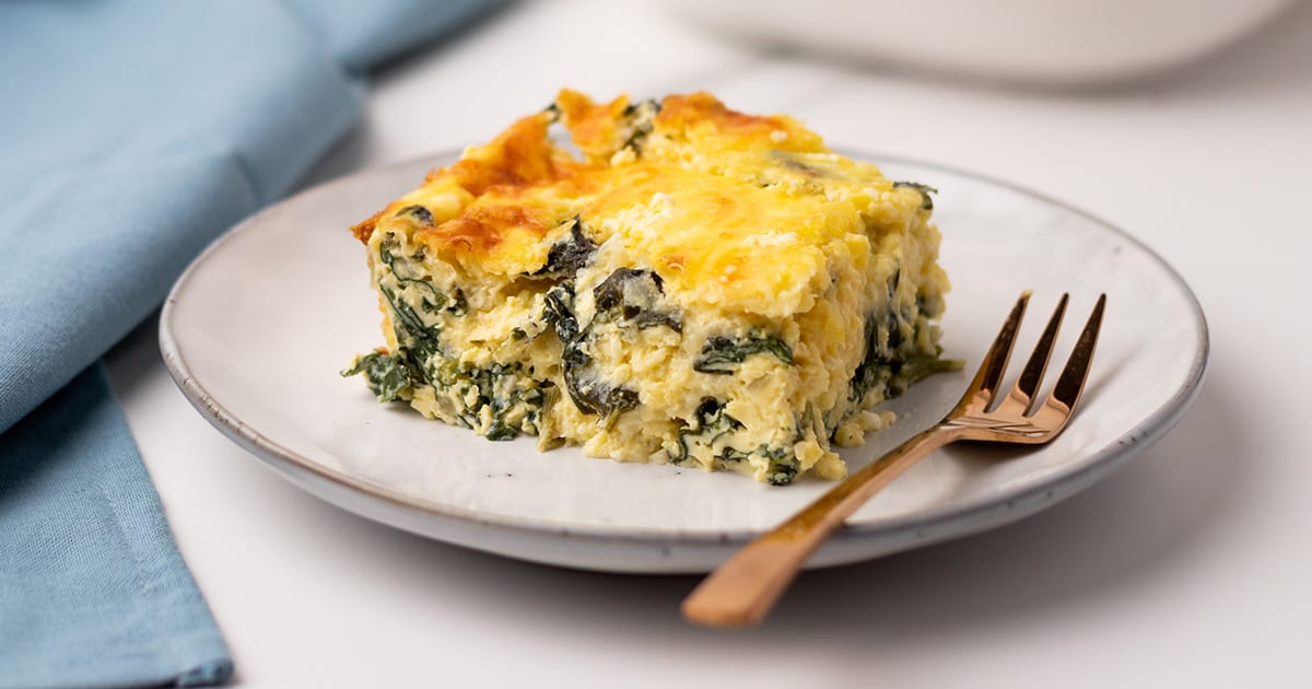 Easy Keto Egg Bake - Diabetes Strong